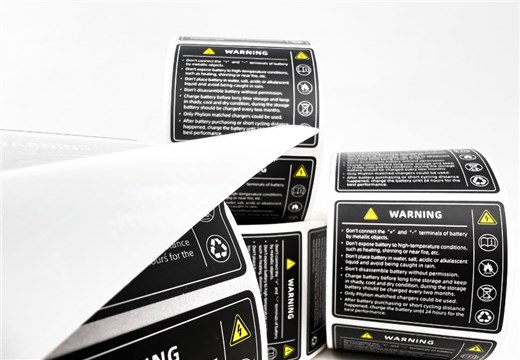 不干膠標簽-注意事項貼