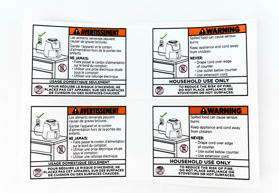 不干膠標簽-亮白PET