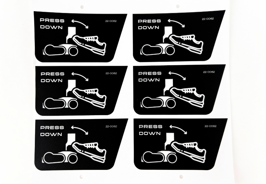 不干膠標簽-磨砂PC