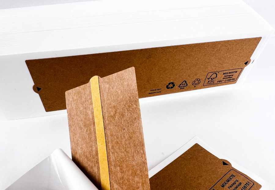 不干膠標(biāo)簽-牛皮紙