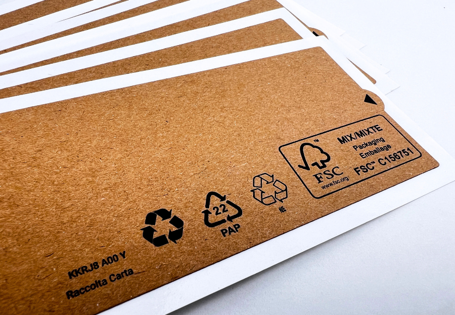 不干膠標(biāo)簽-牛皮紙