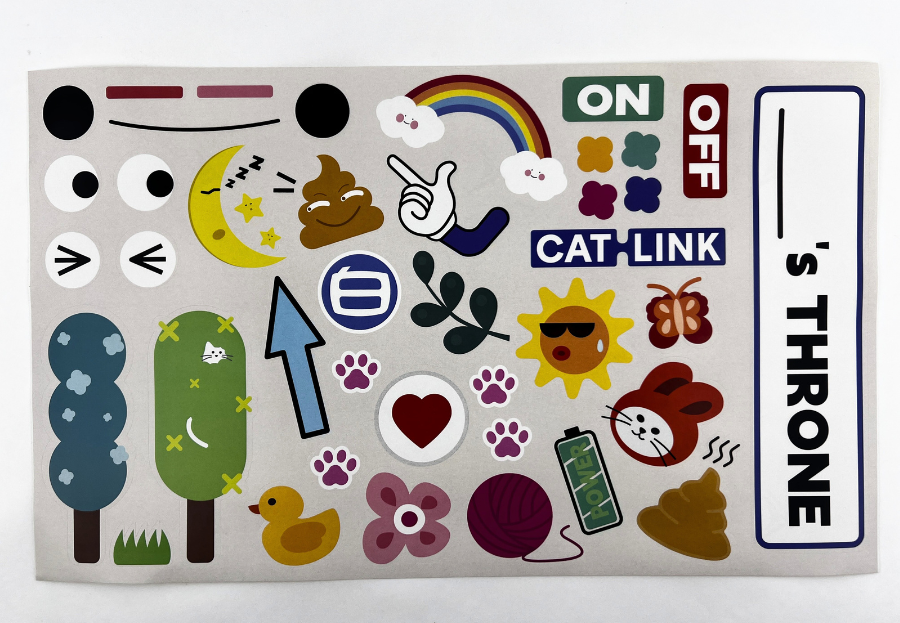 不干膠標簽-卡通貼