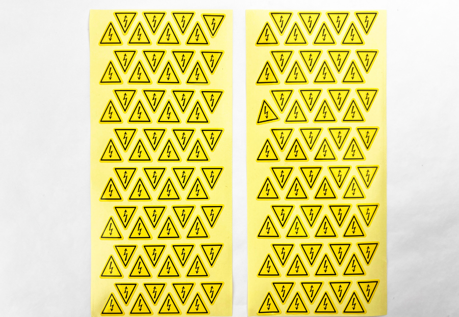 不干膠標簽-警示貼