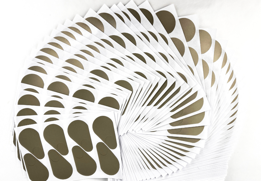 不干膠標簽-地刷蓋裝飾片