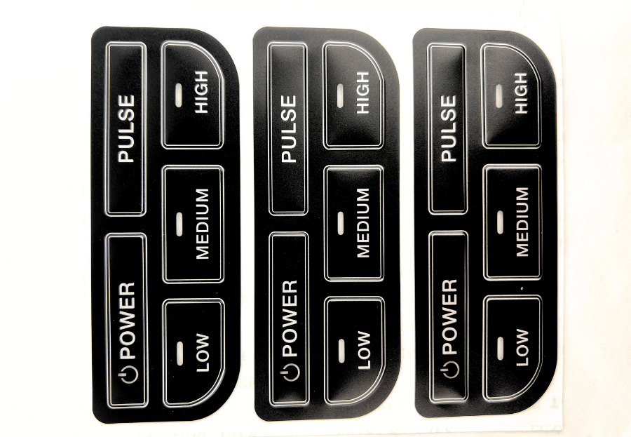 控制開關貼-透明PET