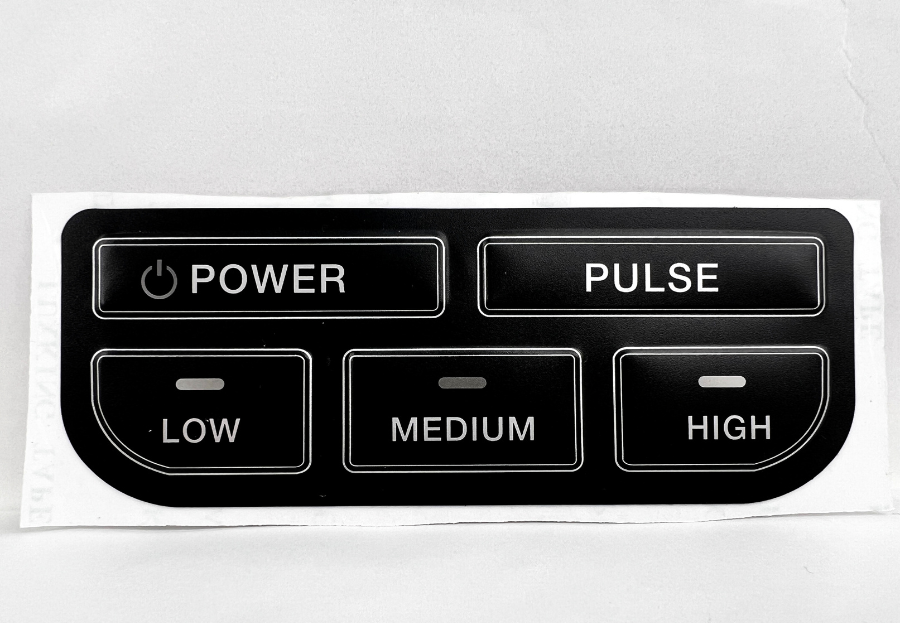 控制開關貼-透明PET