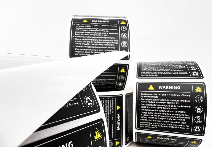 不干膠標簽-注意事項貼